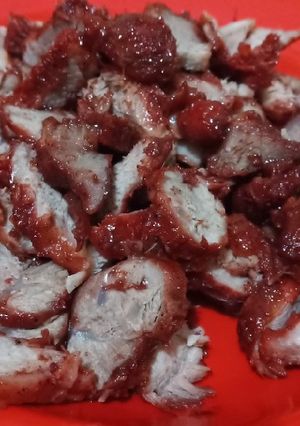 Foto resep Char siu simple tapi enak #nonhalal