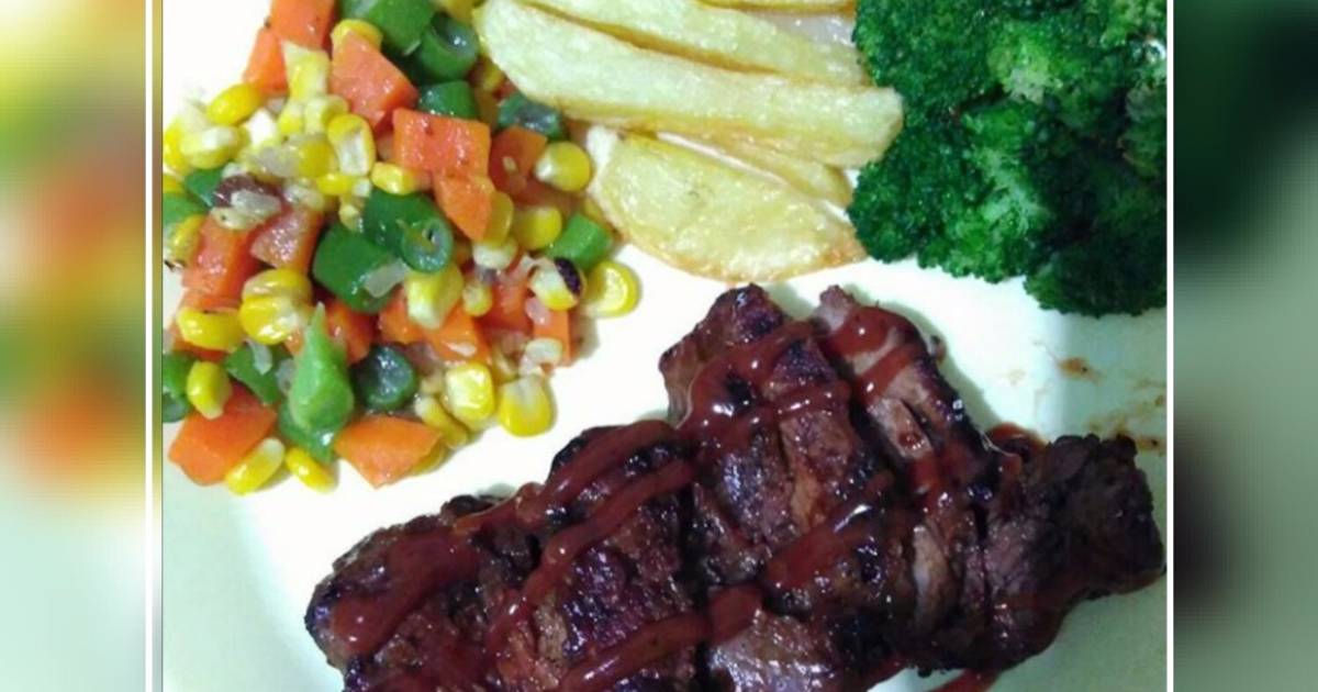 Resep Bbq steak oleh RIZKIA.ICHTY Cookpad