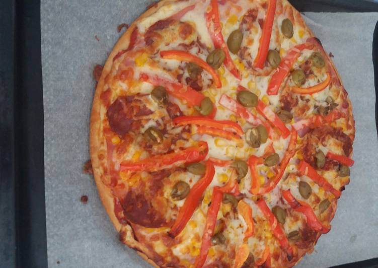 Pizza a nuestra manera (versión 1)