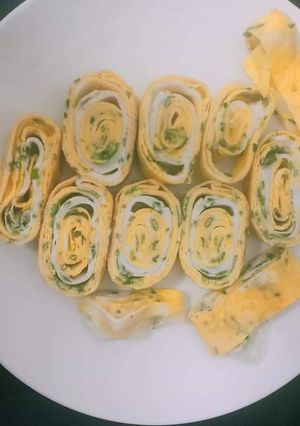Hình của món Trứng cuộn.
