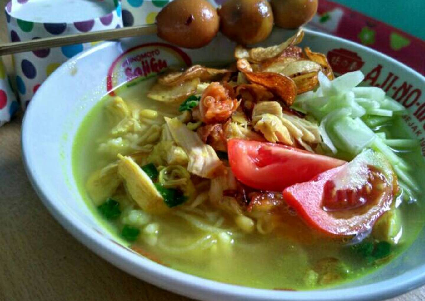 Soto ayam bening