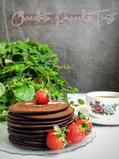 Foto resep Chocolate Pancake Toast