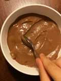 Helado de chocolate y banana saludable🤎
