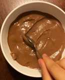 Helado de chocolate y banana saludable🤎