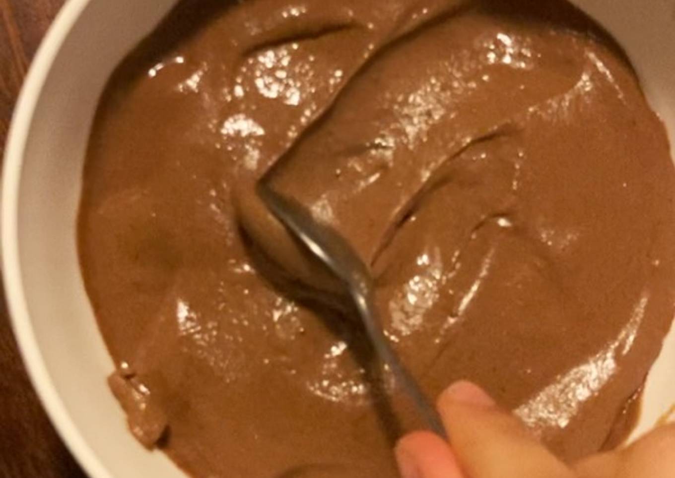 Helado de chocolate y banana saludable🤎