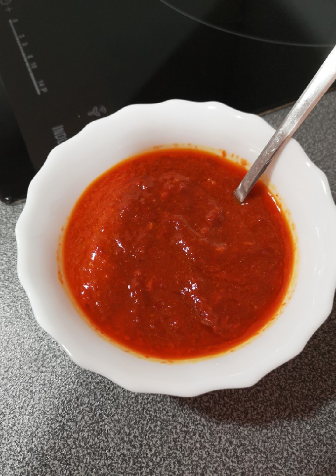 Una foto de La rica salsa Canaria