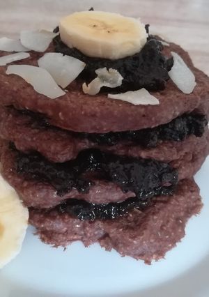Kakaós chia palacsinta recept fotója