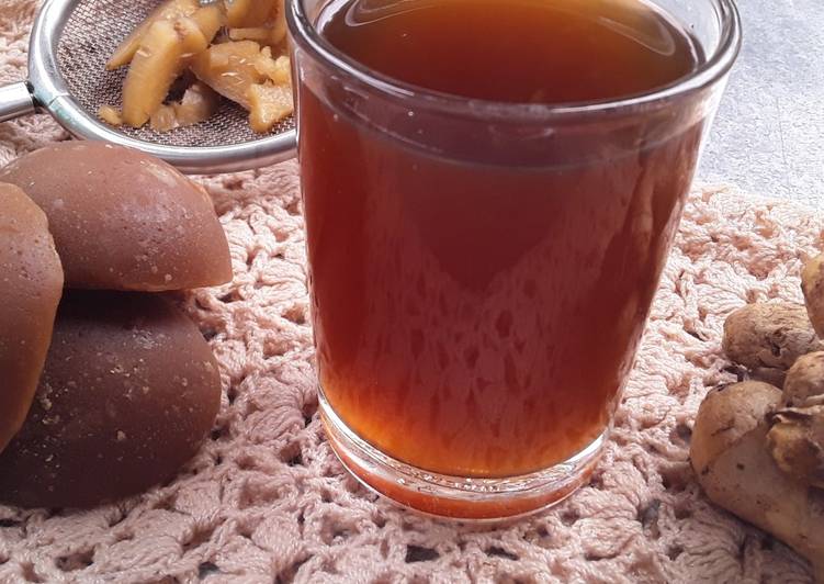 Resep: Wedang jahe (jamu manis) Bunda Pasti Bisa