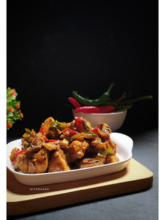 Foto resep Ayam Lada Hitam