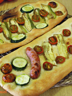 Una foto de Coca de verduras, coc valenciano