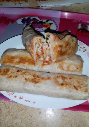 صورة لوصفة شاورما فراخ
