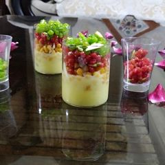 A picture of Rabri boondi shots.