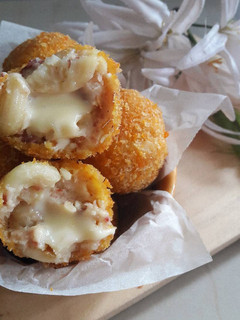 Foto resep Makaroni Bola Keju / Macaroni Melted Cheese Ball
