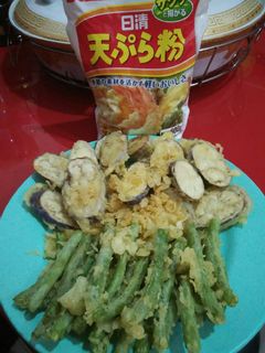 Foto resep Terong and buncis tempura