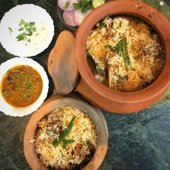 Handi biryani A picture of Handi biryani.