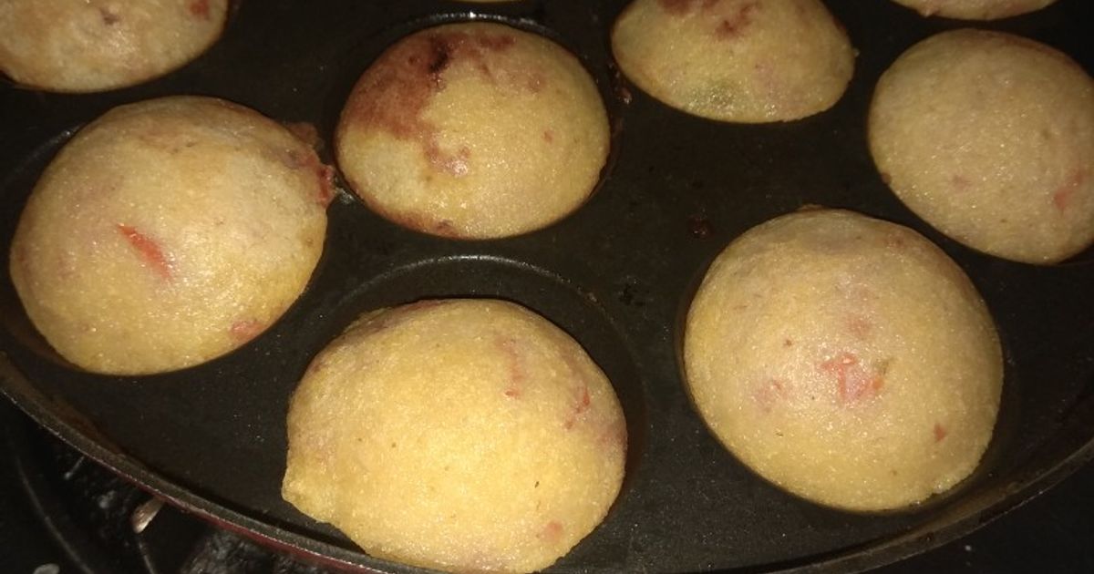 Vegetable Appe Recipe by Kiran Vyas - Cookpad