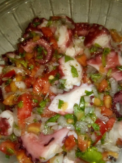 Una foto de Ensalada de pulpo🐙
