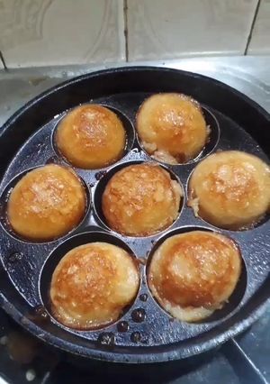 A picture of Kuzhi paniyaram/ sweet paniyaram.