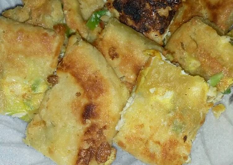 Martabak telur isian ayam