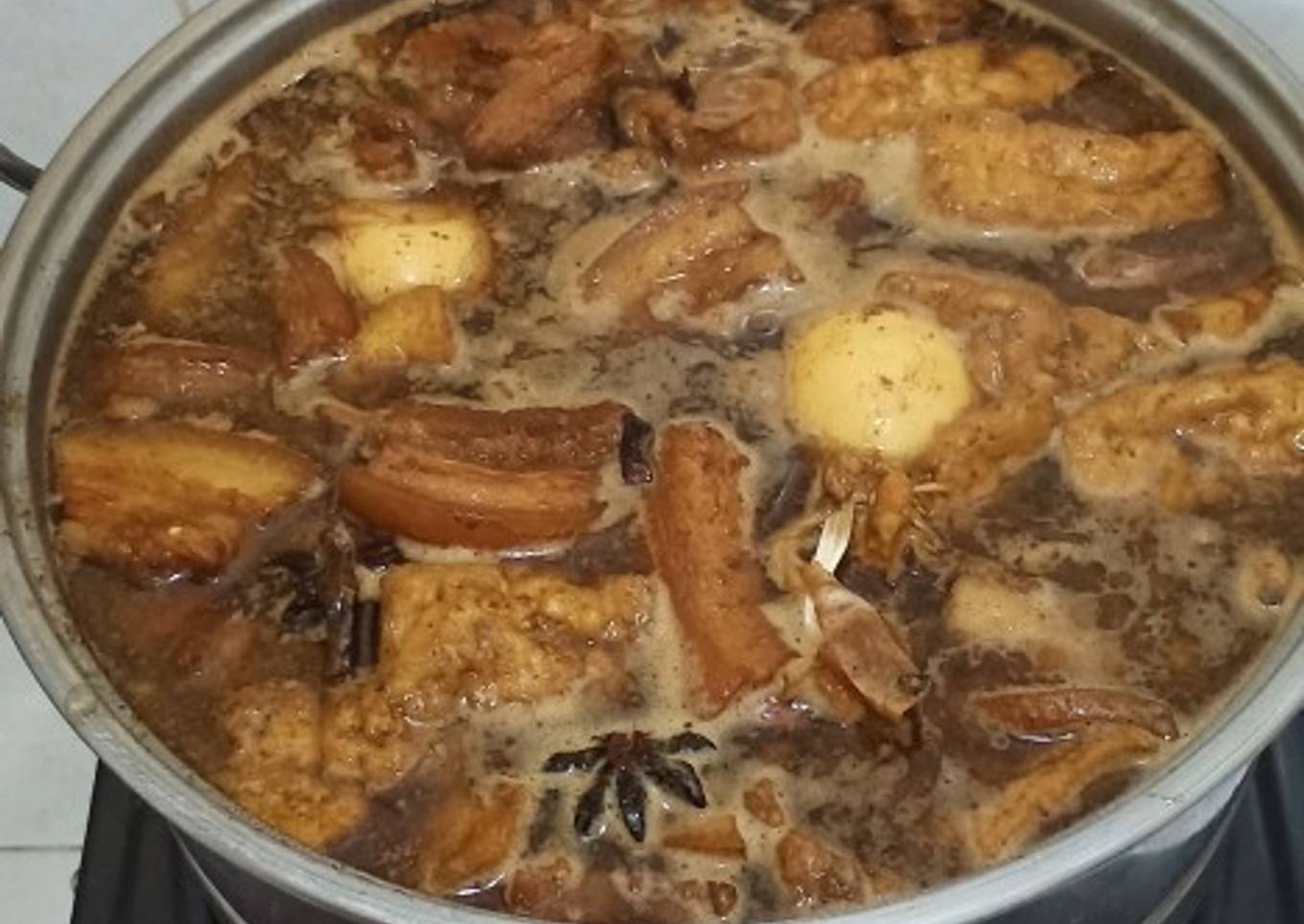 Samcan babi kecap non halal
