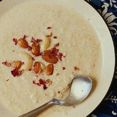 A picture of Barnyard Millet Pudding.