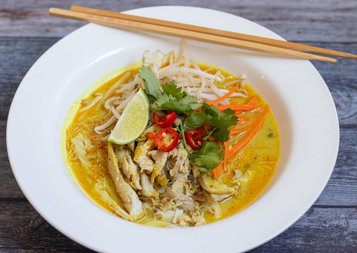 Chicken laksa