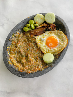 Foto resep Sambel terong rebus