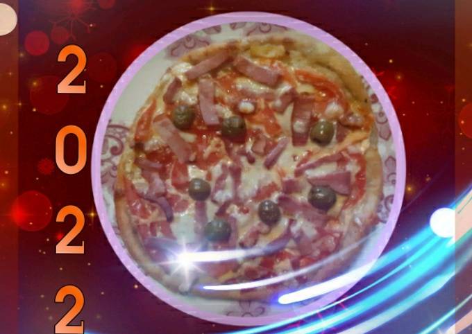 Пицца С Сыром Моцарелла Рецепт С Фото