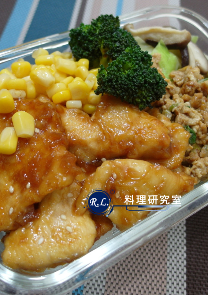 【一鍋到底】醬燒雞片便當 的食譜成品照片