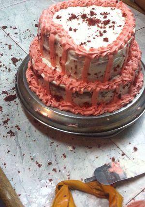 Una foto de Torta red velvet