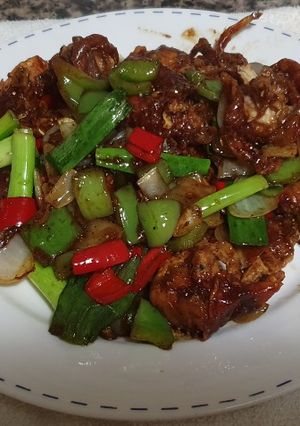 รูปของ ปูนิ่มผัดพริกไทยดำ