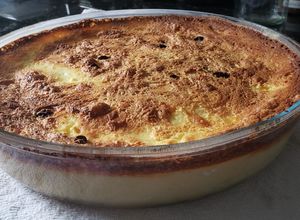 Foto de Torta de ricota com uva passa
