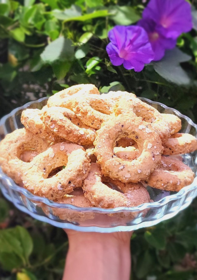 Una foto de 🍘 Galletitas dulces de avena y mix de semillas 🍘 sin manteca!!! Y sin reposo!!!!