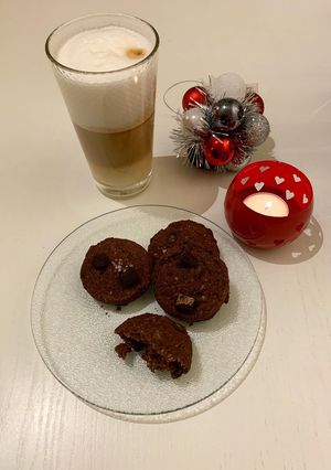 Une photo de Cookies Choco/Coco/Fleur de sel