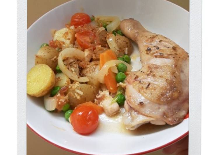 Mix Veggie and Oregano Chicken