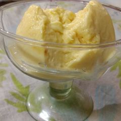 A picture of Amrakhand ice cream.