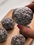 TRUFAS de banana y chocolate SIN TACC Y SIN Azúcar