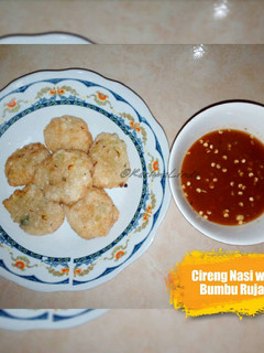 Foto resep Cireng Nasi with Bumbu Rujak