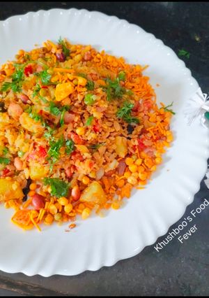 A picture of Red Rice Poha.