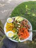 Buddha Bowl with Miso Ginger Dressing