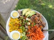 A picture of ginger salad dressing
