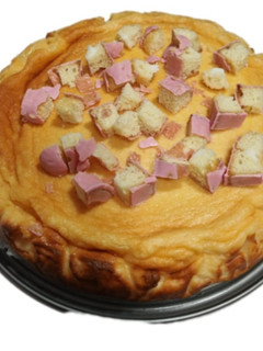 Una foto de Tarta de queso con pantera rosa