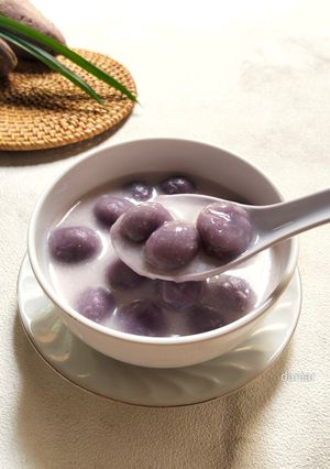 Foto resep Bubur Candil Ubi Ungu