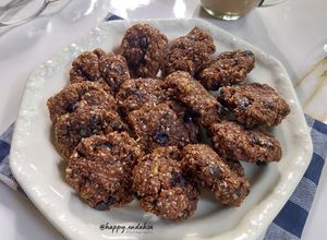 Foto resep Choco Banana Whole-Wheat Cookies (tanpa telur, tanpa tambahan gula)
