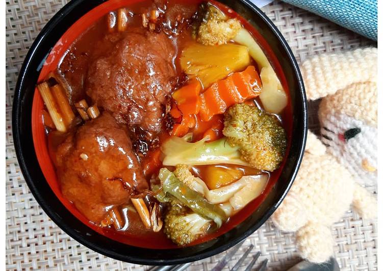 Rahasia Membuat Asam Manis Iga Vegan Anti Gagal