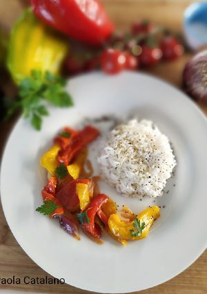 Foto di Peperoni e riso basmati