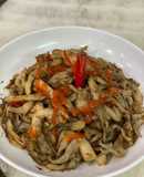 Nấm bào ngư xào sả ớt