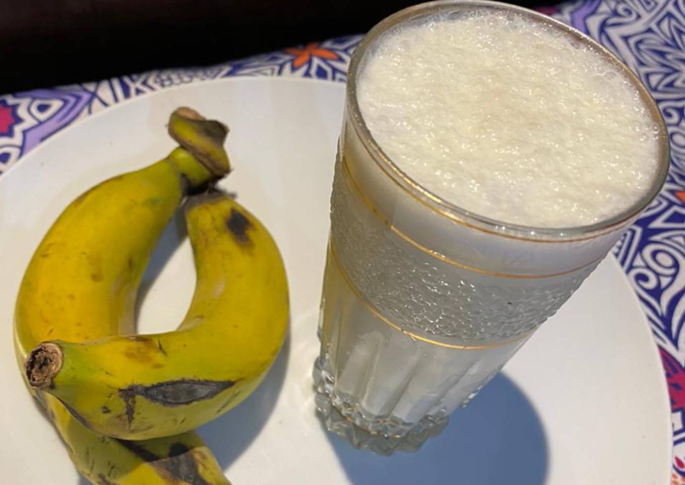 Banana milk shake