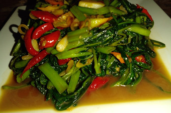 Cara Gampang Menyiapkan Tumis kangkung, Sempurna