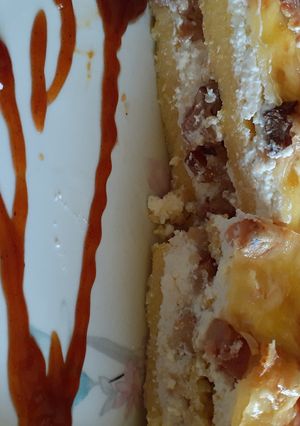 Túrós-szalonnás puliszka (gluténmentes) recept fotója